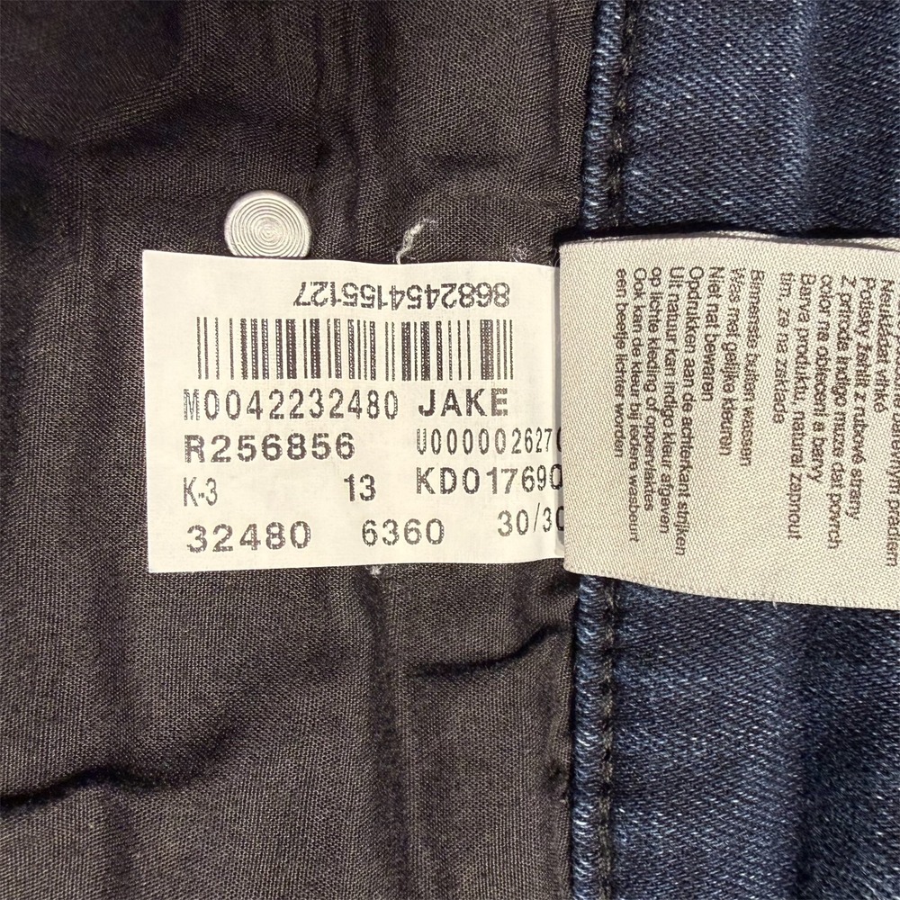 Mavi Mens Jake Straight Leg Denim Jeans Size 30/30 - Picture 10 of 10